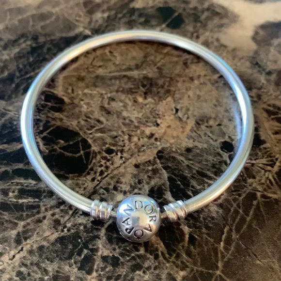 Pandora Jewelry Authentic Pandora Moments Bangle S925 Ale
